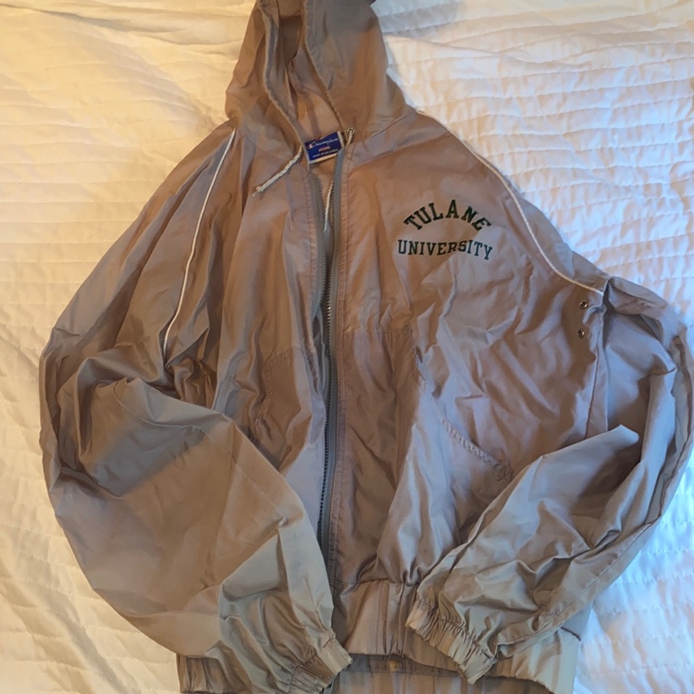 Vintage Tulane wind breaker